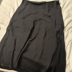 a new day Women's Black Midi Skirt